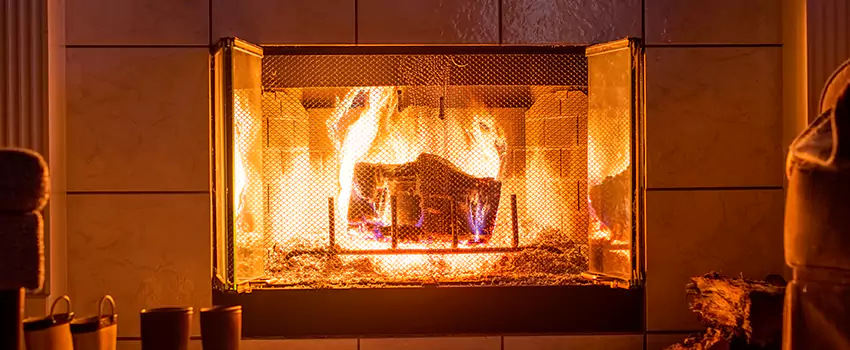 Mendota Hearth Landscape Fireplace Installation in Murrysville, Pennsylvania