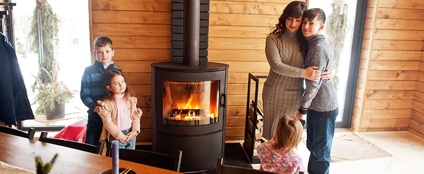 Morso Cast Iron Fireplace Insert Installation in Murrysville, Pennsylvania