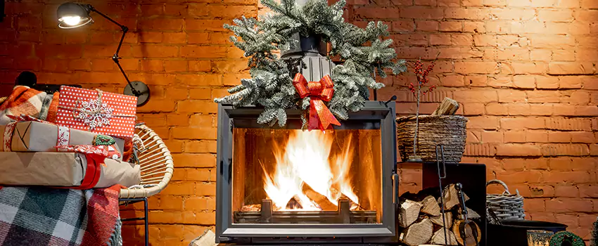 Travis Industries Linear Gas Fireplace Installation in Murrysville, Pennsylvania