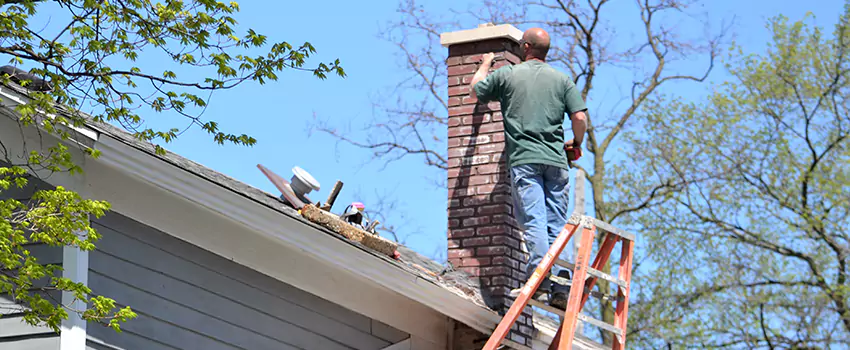 Vinyl and PVC Chimney Flashing Installation in Murrysville, PA