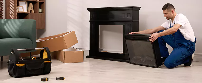 Old Rusted Metal Fireplace Repair And Replacement in Murrysville, PA