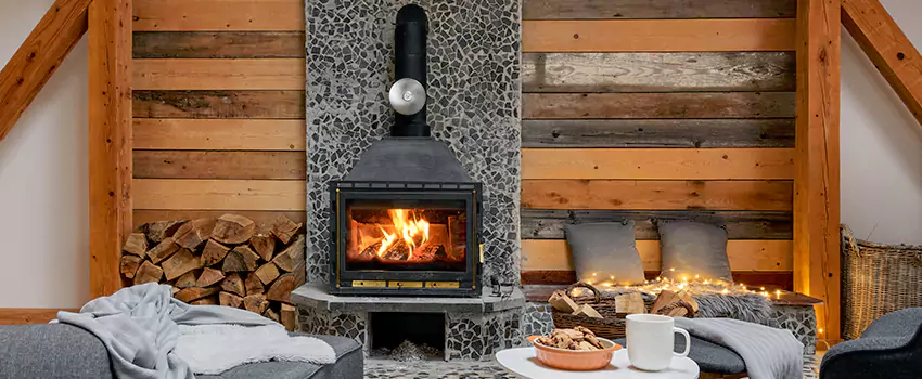 Thelin Hearth Products Direct Vent Gas Stove Fireplace Inspection in Murrysville, Pennsylvania